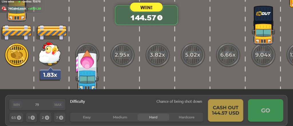 Spiel Chicken Road 2